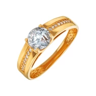 Золота Каблучка з куб. окс. цирконію (арт. 111141)