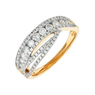 Золотое кольцо с бриллиантом (арт. E26041-9.200-2068)