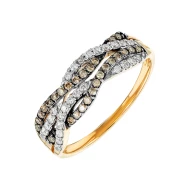 Золотое кольцо с бриллиантом (арт. E26066-9.200-930)