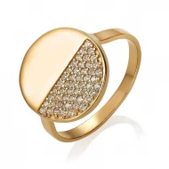 Золотое Кольцо с куб.окс.циркония (арт. КВ1455и)