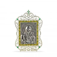Серебряная икона (арт. 2.71.0004 БМ Казанская)