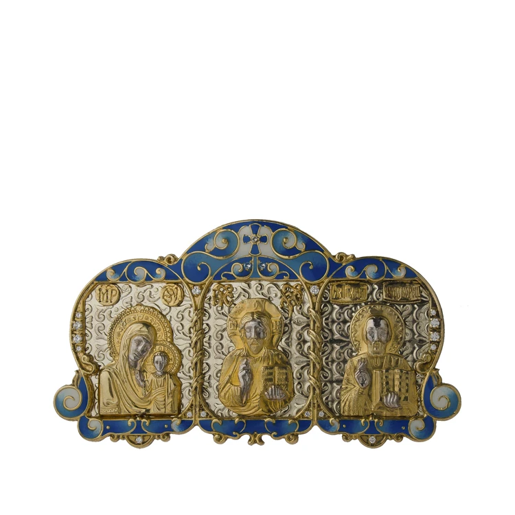 Срiбна ікона з емаллю (арт. 2.79.0032)
