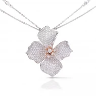 Золоте кольє з діамантами (арт. 1-3-30264-1459-313-4090)