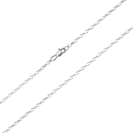 Срiбний ланцюжок плетіння Панцирне фантазійне (арт. 53755260)