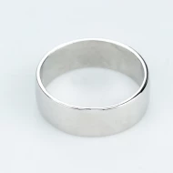 Серебряное обручальное кольцо классическое (арт. 10169р)