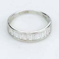 Серебряное Кольцо с фианитом (арт. FR19561)