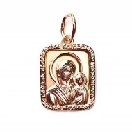 Золотая подвеска-ладанка (арт. 100525)