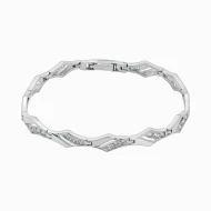 Серебряный Браслет с куб.окс.циркония (арт. Калисто р)