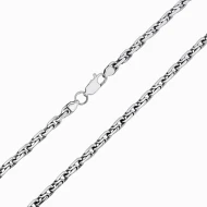 Серебряная цепочка плетение Якорное фантазийное (арт. М.б.с. Е)