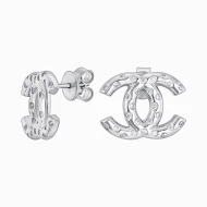 Серебряные Серьги с куб.окс.циркония (арт. 22-0шан06)