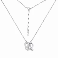 Срiбне кольє з куб. окс. цирконію (арт. 200-К-ц-л)