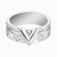 Срiбна Каблучка з куб. окс. цирконію (арт. 18/02-лв-220)