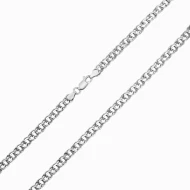 Серебряная цепочка плетение Лав (арт. Л-б1)