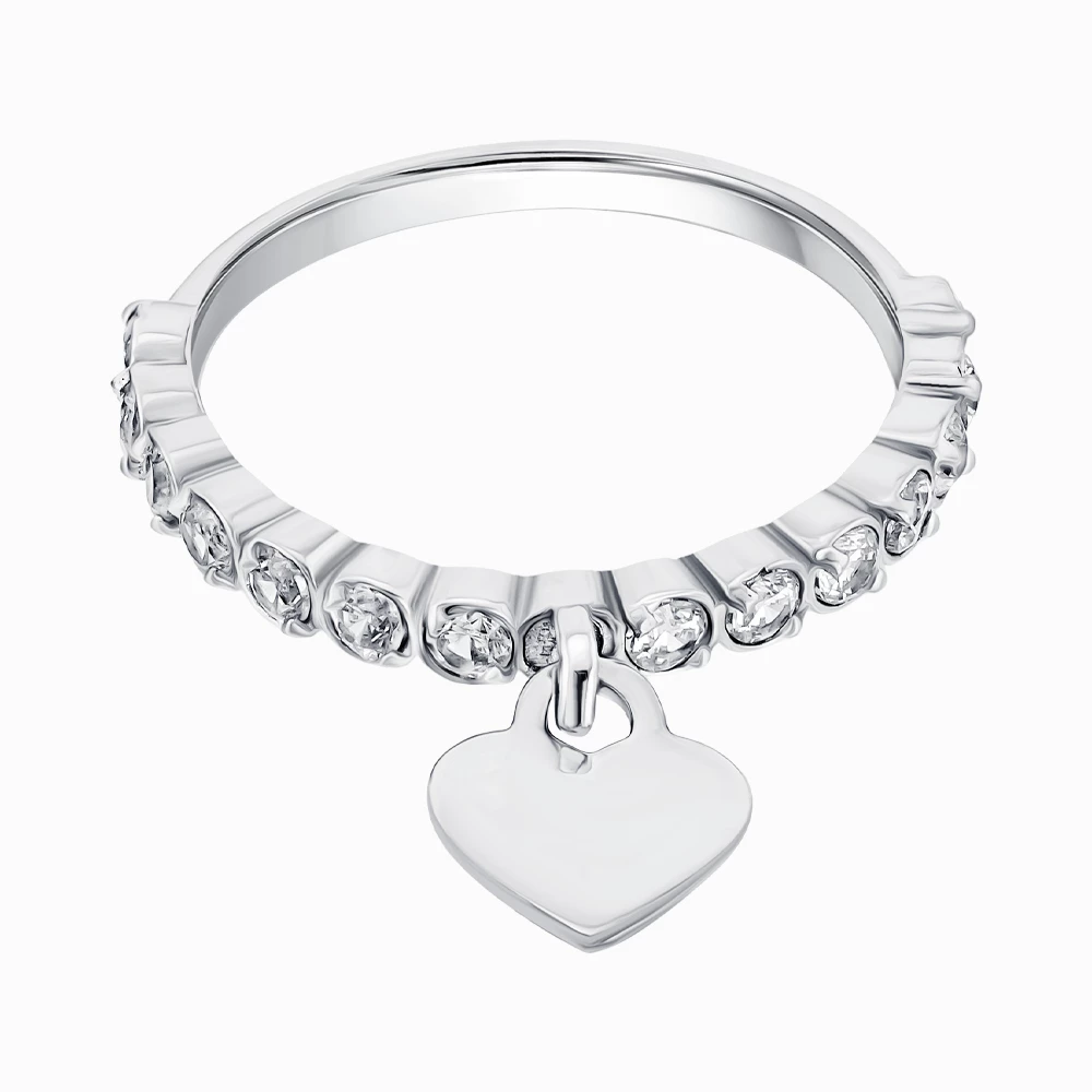 Серебряное Кольцо с фианитом (арт. 007к Р)