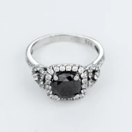 Срiбна Каблучка з куб. окс. цирконію (арт. K150-GR3092-BZ-S-9c)