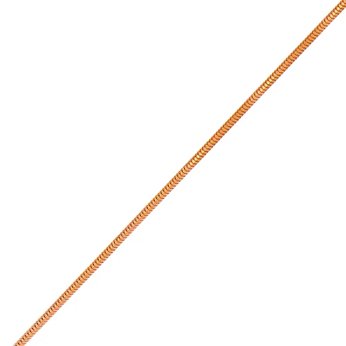 Золотий браслет плетіння Снейк (арт. 241160)