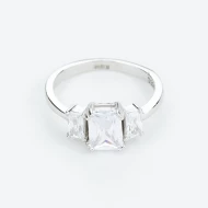 Серебряное Кольцо с фианитом (арт. FR16329)
