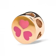 Золотая бусина (Шарм) с эмалью (арт. 560170)