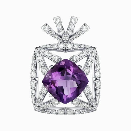 Золота підвіска з діамантами (арт. 910036371B-86-213-1084)