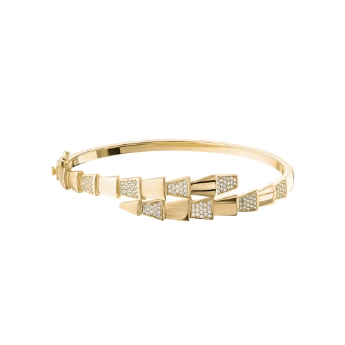 Золотий Браслет з фіанітом (арт. 21022823)