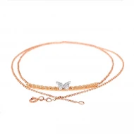 Золоте кольє з фіанітом (арт. 150240450)