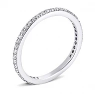 Серебряное кольцо с фианитом (арт. 910167б)