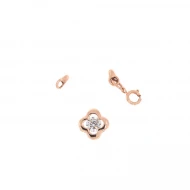 Золоте кольє з фіанітом (арт. 185852)