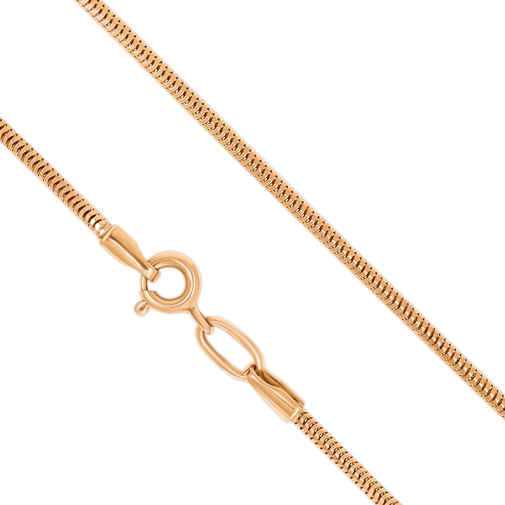 Золотий ланцюжок плетіння Снейк (арт. 141390)