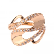 Золотое Кольцо с куб.окс.циркония (арт. 11126401)