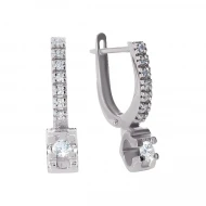 Золотi сережки з діамантами (арт. 6-0093.2)