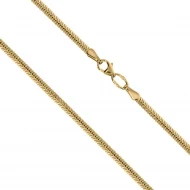 Золотой браслет плетение Снейк плоский (арт. 256222)