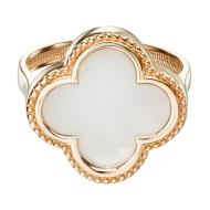 Золотое кольцо с перламутром (арт. 3020020)