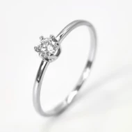 Серебряное Кольцо с фианитом (арт. 10567)