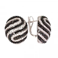 Золотi сережки з діамантами (арт. 6E0042103-S-1.155-5379)