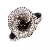 Золота каблучка з діамантами (арт. 910016653-BD-2155-3217)