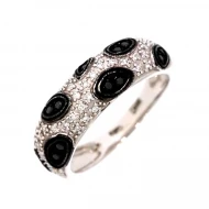 Золота каблучка з діамантами (арт. P833DBA4WT-10.155-1279)