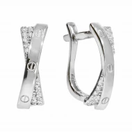 Золотi Сережки з фіанітом (арт. 380256)