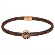 Золотий Браслет з фіанітом (арт. 258412)