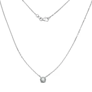 Золоте кольє з діамантами (арт. П7072/1S-GIA)