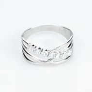 Серебряное Кольцо с куб.окс.циркония (арт. 10059р)