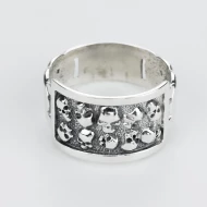 Серебряное кольцо (арт. 60008ч)