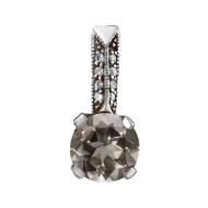 Серебряная Подвеска с фианитом (арт. 1-PPP6666-КД)