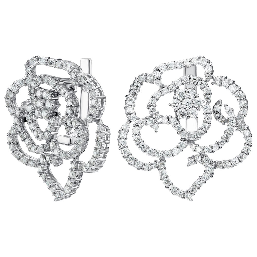 Золотые серьги с бриллиантами (арт. 91002A315D-86-2155-5852)