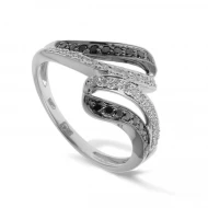 Золота каблучка з діамантами (арт. 13R0040033-0-1.155-785)