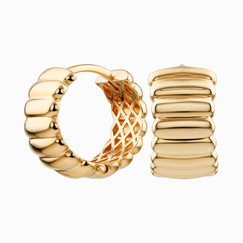 Золотi сережки-конго (арт. 4010045ж)