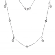 Золоте кольє з діамантами (арт. 6-62107)