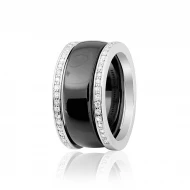 Серебряное кольцо с керамикой (арт. К2ФК/1001)