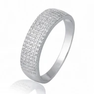 Серебряное Кольцо с фианитом (арт. КК2Ф/222)