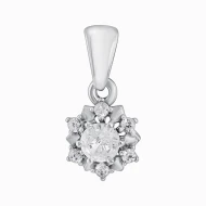 Серебряная Подвеска с куб.окс.циркония (арт. 3790р-CZ)