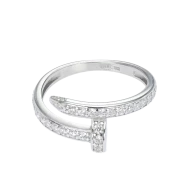 Серебряное кольцо с фианитом (арт. 10609)